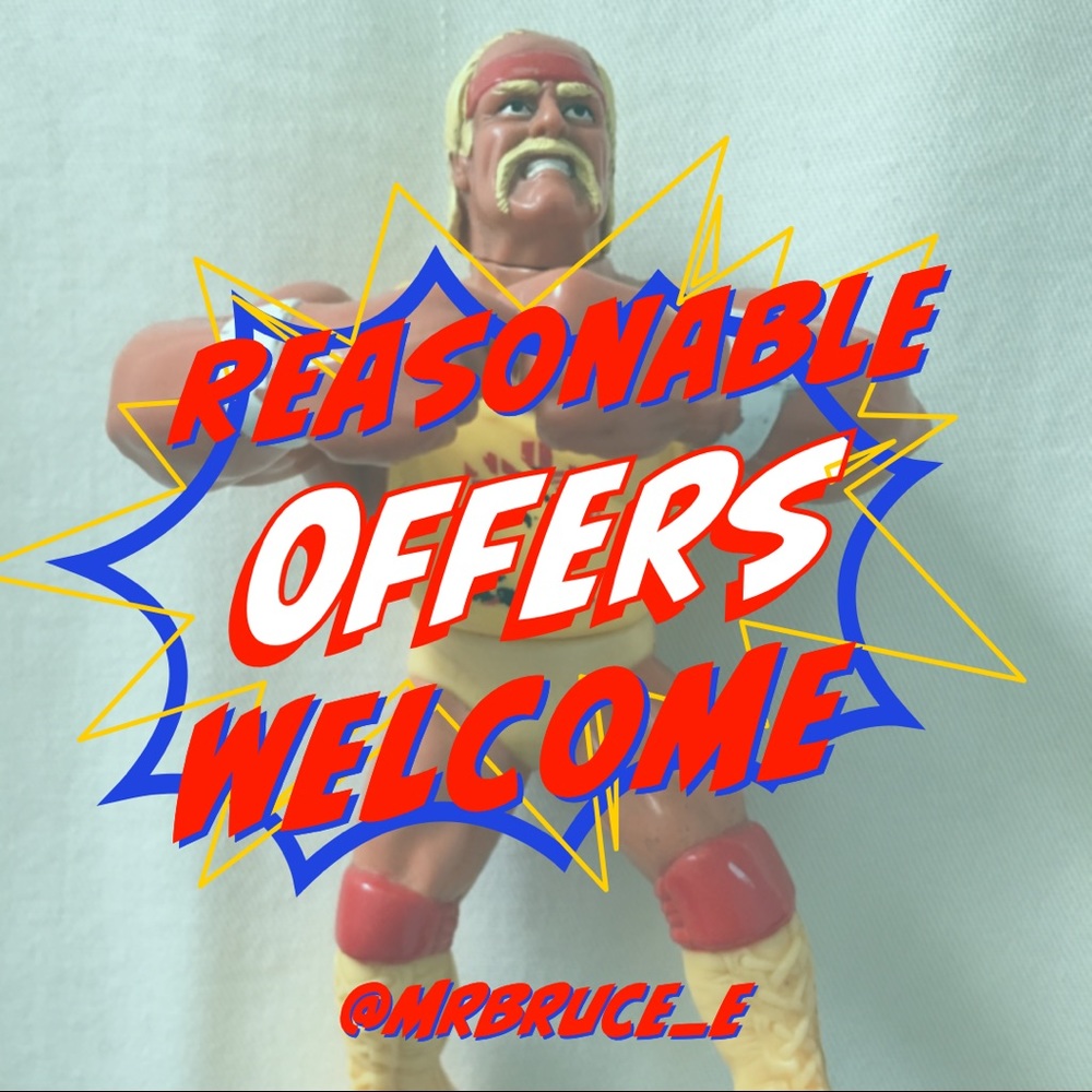 Reasonable offers welcome